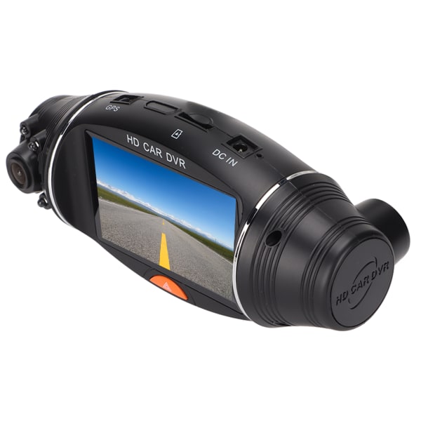 R310 HD Dash Cam Dubbellins Night Vision 130 graders vidvinkel GPS Dash Cam för biltaxi