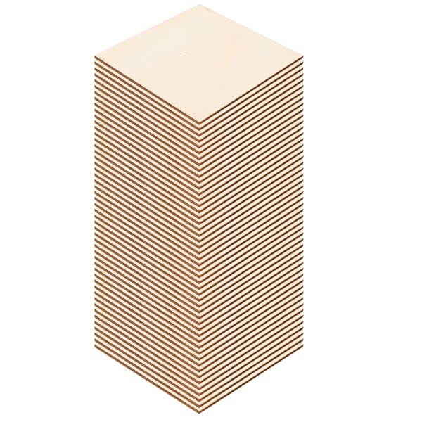 50 st DIY träark hantverk barnritningstillbehör handgjorda hantverk till jul (10 cm (50 st))