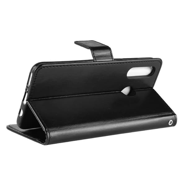 Huawei P20 Lite - Etui / Magnetisk Cover 2 i 1 - Vælg Farve! Sort Sort Black Svart