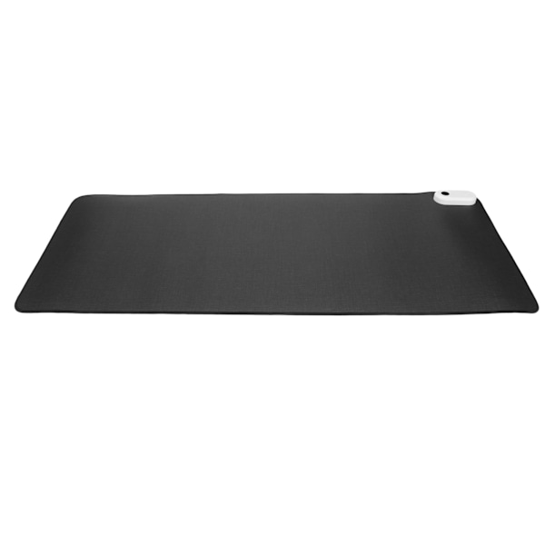 Oppvarmet musematte 150W 31x13in 3 temperaturmoduser Automatisk avstenging Rask oppvarming Varm skrivebordspute for kontor Husholdningsbord EU-plugg 220V Svart