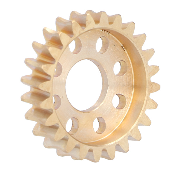 14mm 24 tænder messing snekkehjul 1,5 modul messing snekkegearhjul til motordrevne gear