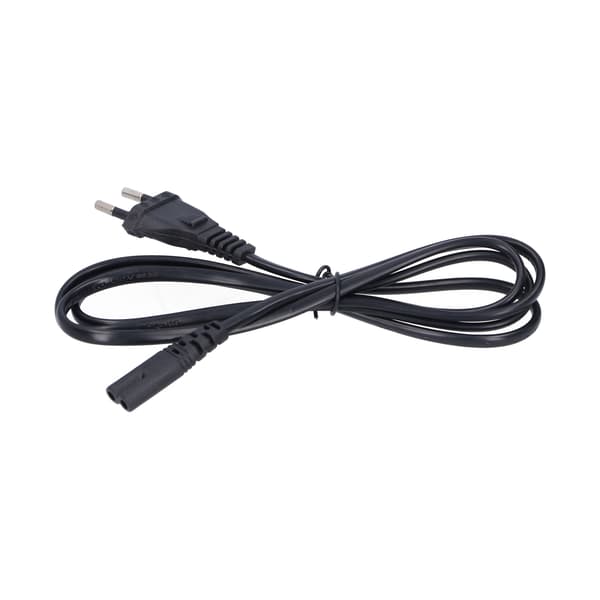 1m Lampe Strømledning Strømadapter Kabel for Digitalkameraer EU Plugg 250V 2.5A