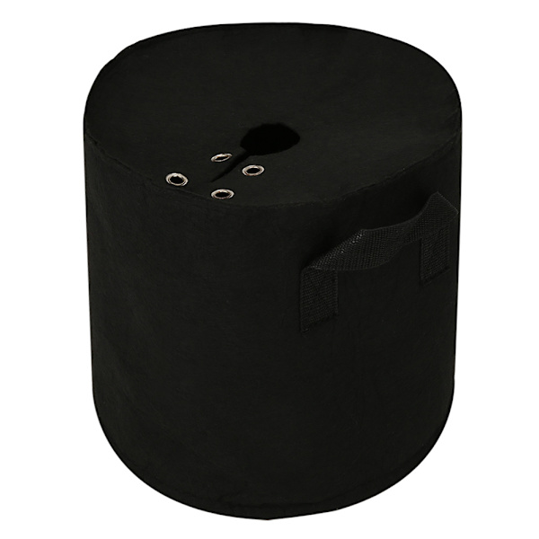 Tyk plantepose i non-woven stof til plantning af grøntsager i haven eller hjemmet (sort, 10 gallon (40Dx30H))