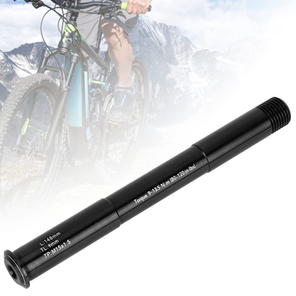 Pyörän etuhaarukan akselin etunapaputki Thru Shaft Boost -alumiiniseos RockShoxille15x100MM (148L)