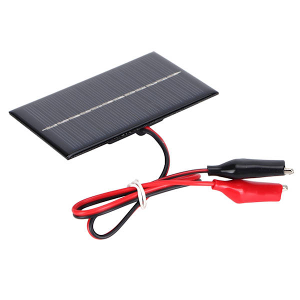 0,6W 6V Solpanel Modul Bærbar DIY Polysilicium Solcelleoplader til Legetøj Lys 3,7V Batteri