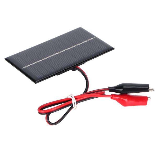 0.6W 6V Solpanel Modul Portabel DIY Polysilikon Solladdare för Leksaker Lampor 3.7V Batteri