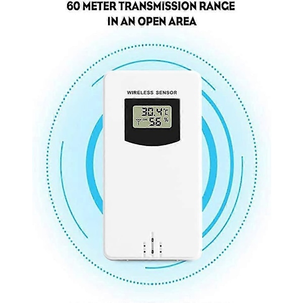 Nya produkter, väderstations tillbehör, trådlös sensor sond temperaturmätare utomhus ersättningssensor