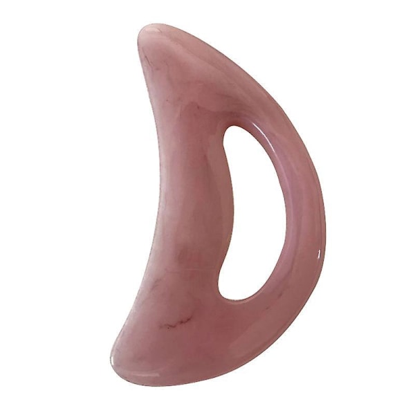 Gua Sha Massasjeverktøy for Lymfedrenasje og Muskelskraping (Rosa)