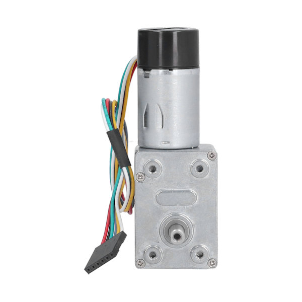 JGY-370-anturin alennusmoottori täysmetallinen kierukkavaihteinen alennusmoottori itselukittuvalla yksiakselisella DC-1 kpl DC24V30RPM DC24V30RPM