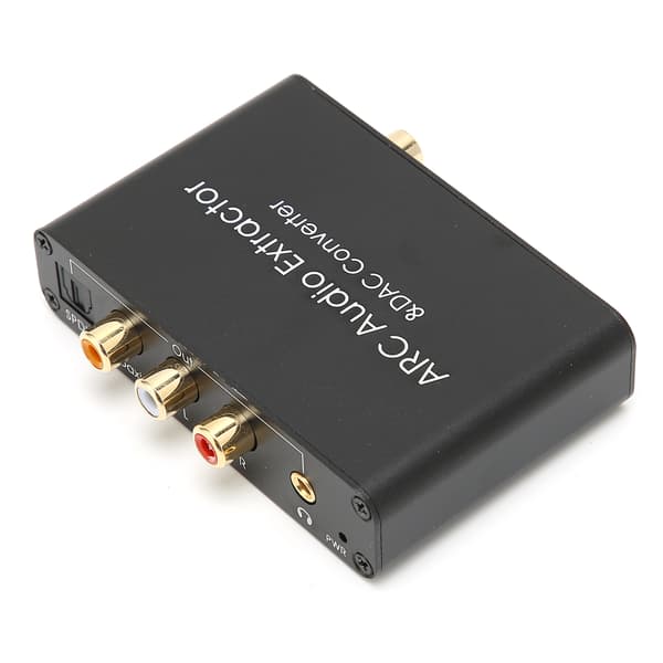 HD Multimedia Interface ARC Extractor Digital til Analog Audio DAC Konverter til HDTV DVD