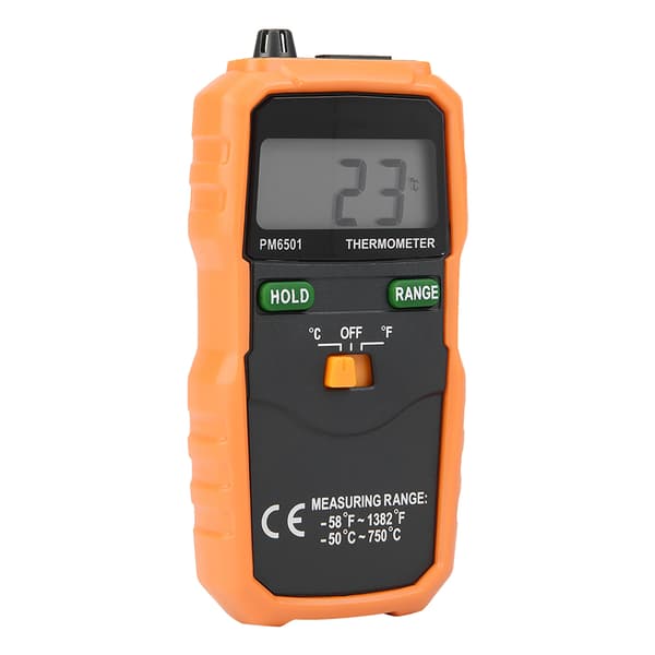 PEAKMETER PM6501 K Type Digital LCD Temperatur Termometer Testeverktøy