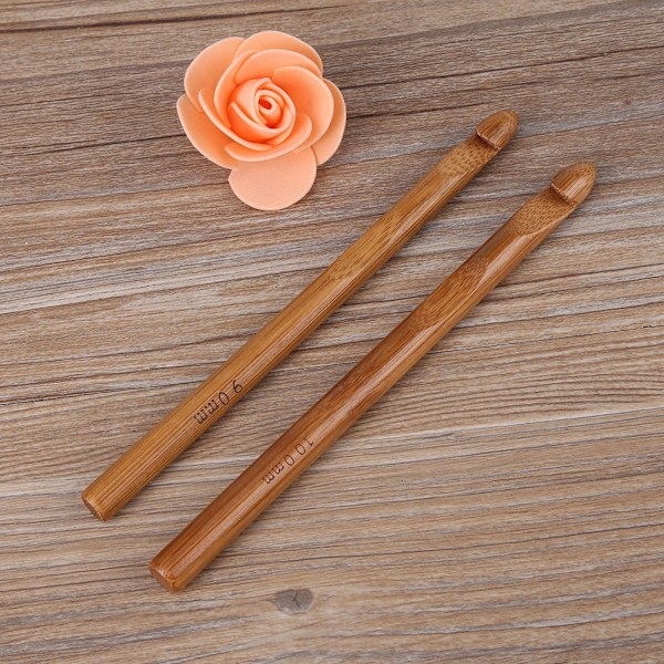 12 kpl/ set hiilihapotettu bambu neuleneulasetti set neulepuikot Lanka kudontatyökalu
