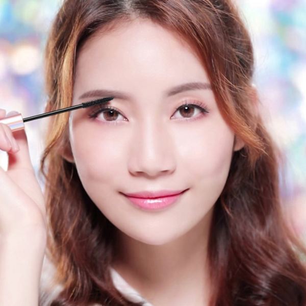 Färgad Mascara Fiber Lash Mascara Långvarig Vattentät och Smetfri Ögonmakeup