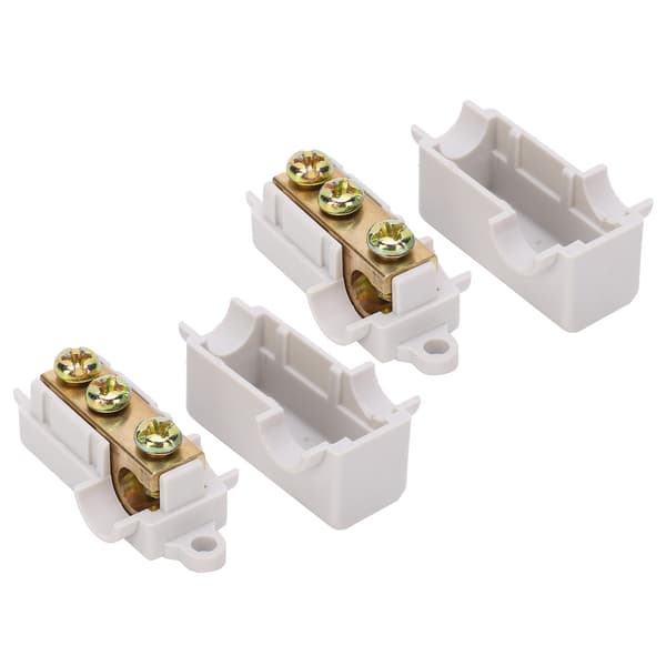 2 stk. inline koblingsboks T-type terminaler kabelledning elektrisk skjøt ZK-T16