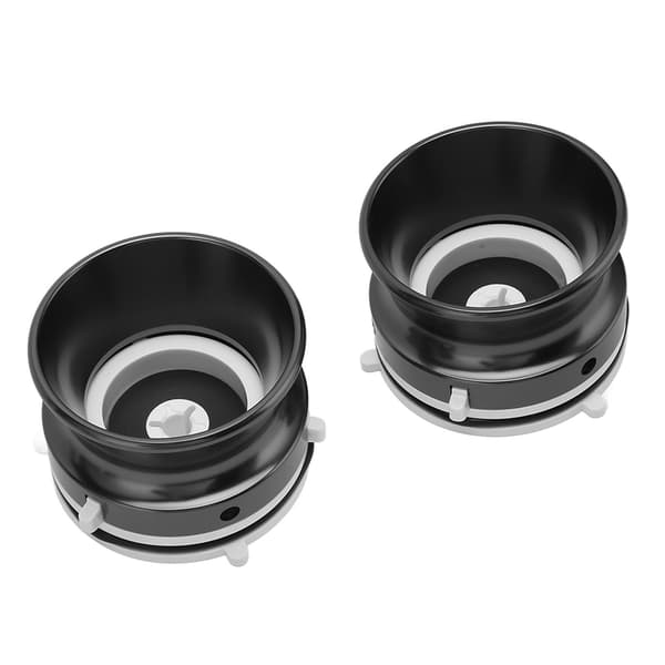 1 par NAB-navadaptere Professionel aluminiumslegering poleret 10 tommer åbner til Studer ReVox til Akai til Teac