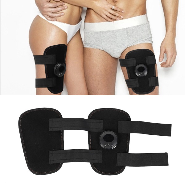 Husholdningsmuskeltræner EMS Elektronisk Vibration Ben Lår Muskel Massager Fitness bælte