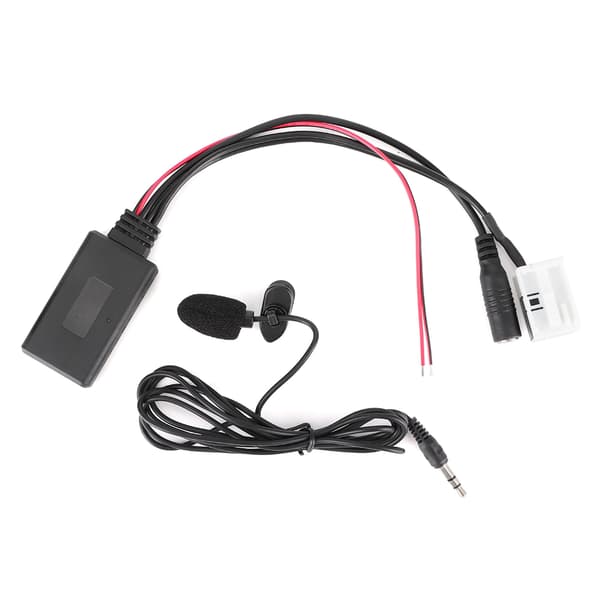 12-pin Bluetooth Audio Kabel Bil AUX Adapter Kobling med Mikrofon Passer for Citroen Berlingo