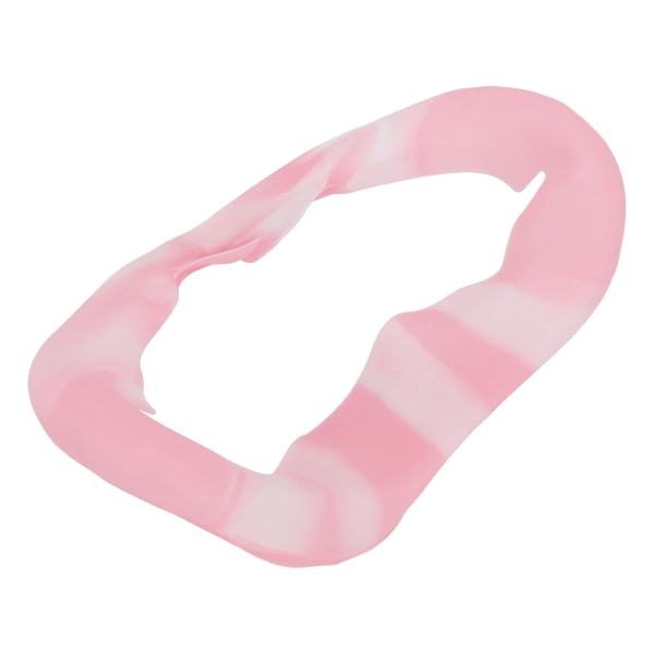 Silikon VR Cover för Quest 2 Svettsäker ljustät Ansiktskudde Washbale Insert VR Face Nose Pad Rosa