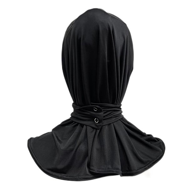 Kvinnors Muslin Huvudduk Färg Sjalar Wraps Muslimsk Stretch Huvudduk Sommar Andas Solhatt Vinter Varma Huva