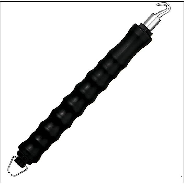 Svart 30 cm armeringstråd Twister-krok Pakke med 1 automatisk halvautomatisk twister med mykt håndtak for armeringstråd metalltråd og betong