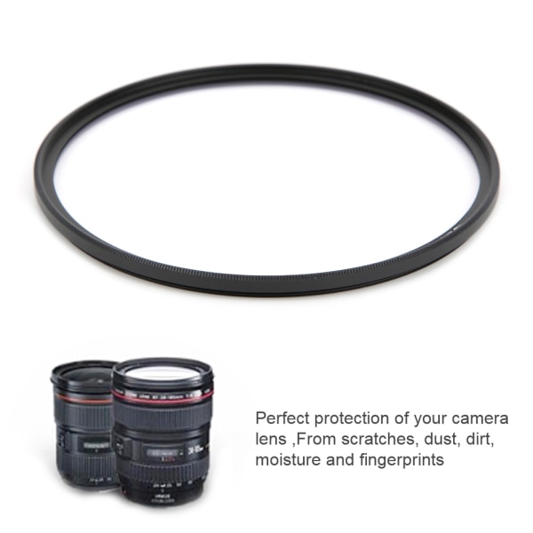 Kevyt 95 mm MC UV-objektiivisuodatin Canon/Nikon SLR-kameraan