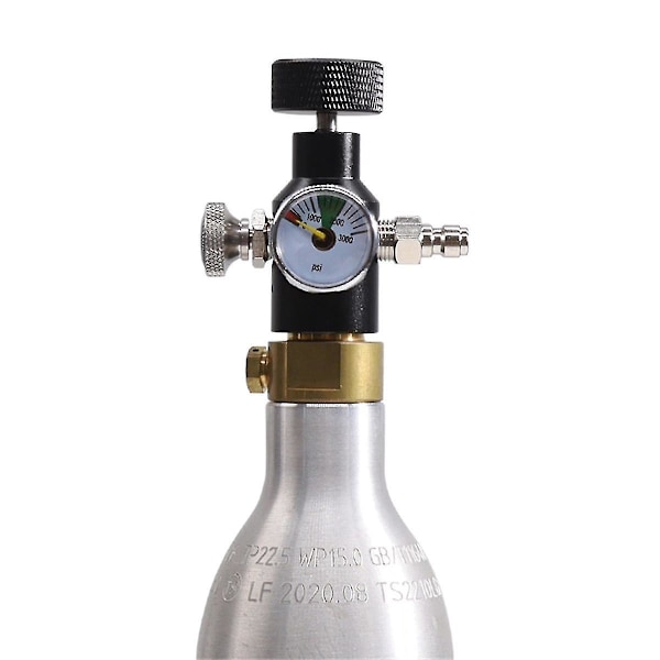 Co2 Tank Cylinder Adapter Connector Kit, g1/2-14 Gänga Co2 Cylinder Påfyllningsadapter Med 3000psi Pr-B3