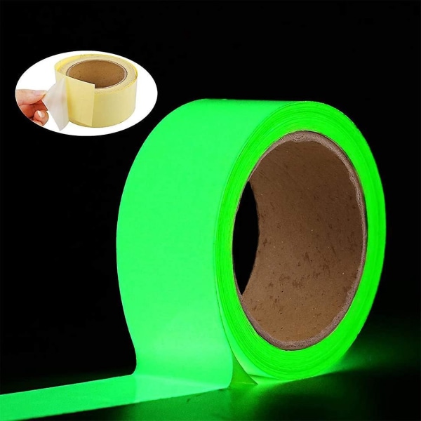 Glow-in-the-Dark selvklæbende tape 5m X 5cm