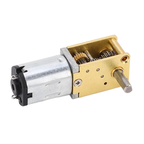 12V DC snäckväxelmotor starkt lager stort vridmoment lågbrusreduceringsmotor med enkel axel med bas för ugnar robot 53RPM