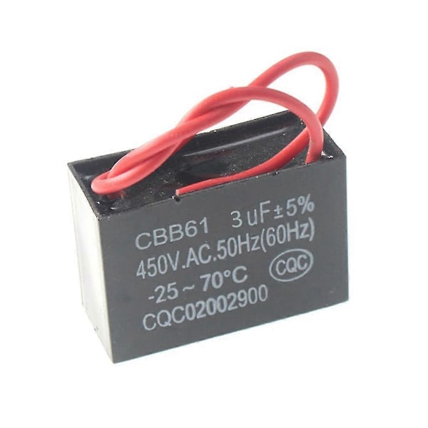 CBB61 Startkondensator 1UF-20UF Motorkondensator för Elmotor 16UF