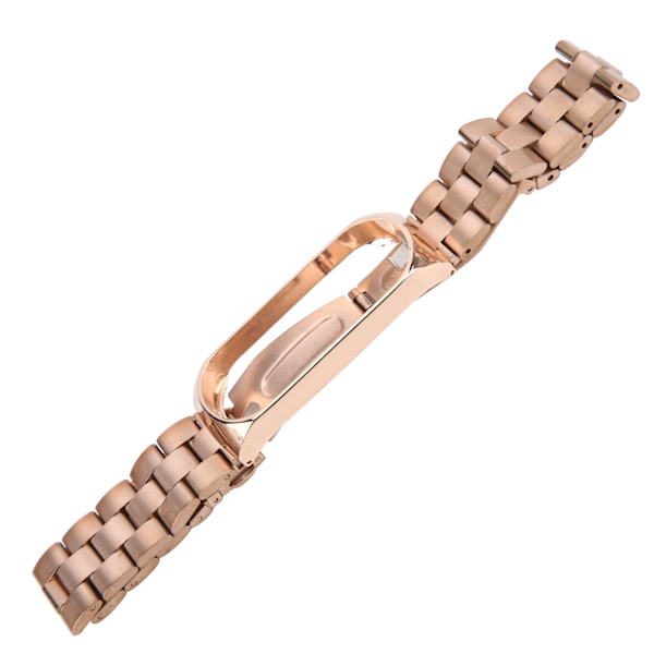 Reserve Rem for Xiaomi Mi Band 6 SmartWatch Bands Metall Rem Band ArmbåndRose Gull