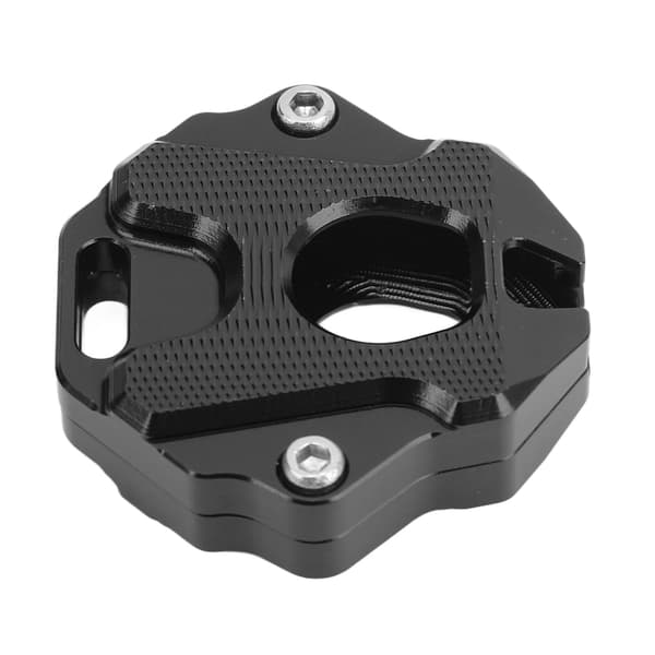Motorcykel Nøgleskal CNC Metal Solid Stilfuld Perfekt Pasform Erstatning til CB650R CBR650R 2020+ (Sort)