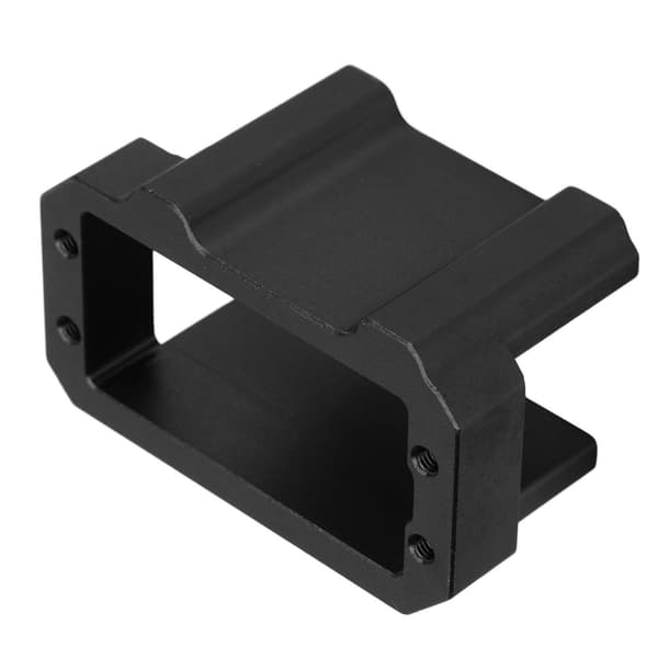 RC servomontering aluminiumslegering styreservobeslagssæt til Sledge 1/8 4WD fjernstyret køretøj sort
