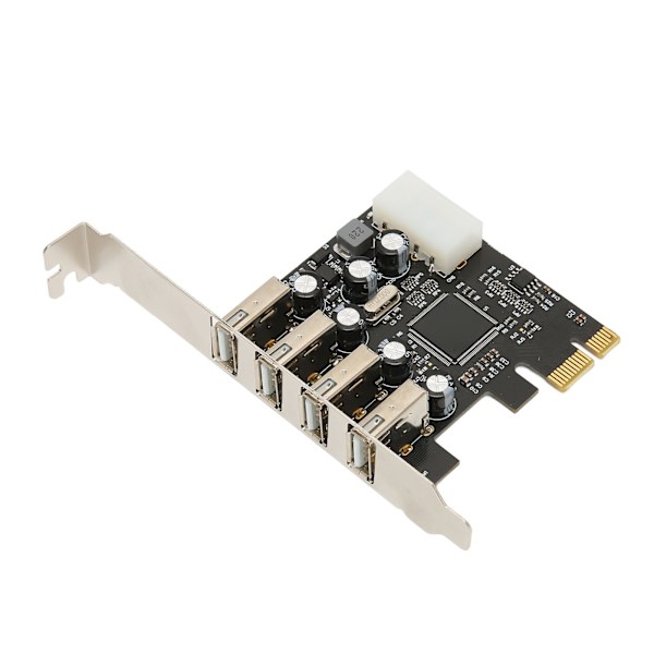 PCI E til USB Udvidelseskort Hub 4 USB2.0 Porte Understøtter Hot Plug Intern USB Hub til Windows 10 8 7 til Linux til OS X