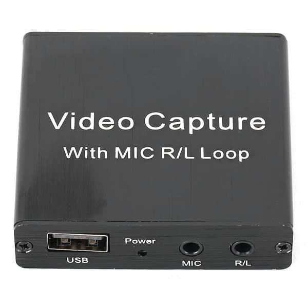 HDMI High Definition USB Video Capture Card Spel Live Mikrofon för OBS Inspelningsbox 4K
