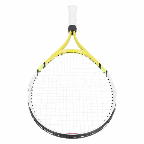 Regail Junior Tennis Ketsjer Aluminium Legering Frame Kids Tennis Racket Set for Training Gul