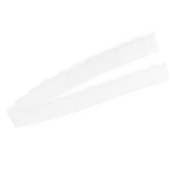 Spetsband 2 tum brett stjärnmönster 10 yards längd sy spets för bröllopsdekorationer DIY-hantverk
