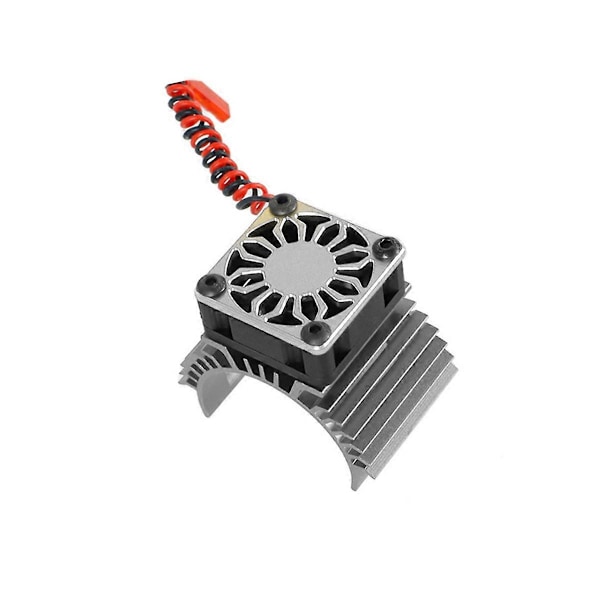 RC Motor Kylfläkt Kylare 36mm för RC Bil 1/8 1/10 Skala Svart