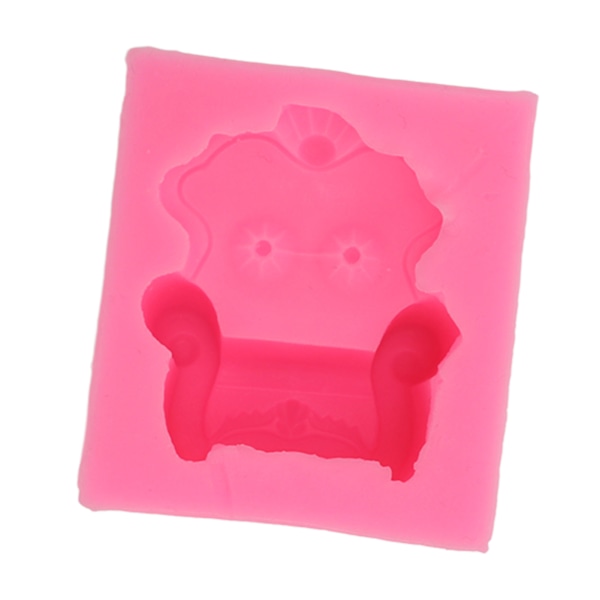 Silikoneforme Håndværksarbejde Sød form Fint håndværk DIY Sofa Fondantforme Chokoladeform til bageri