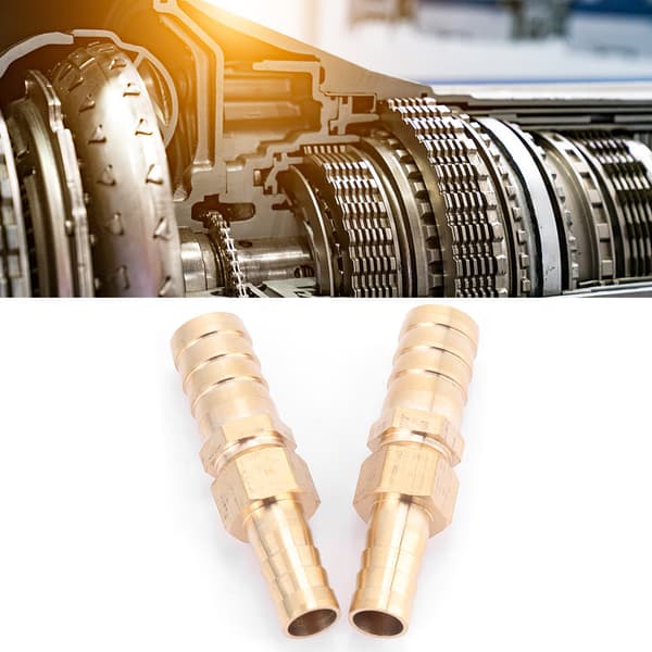 Messing Fittings Slange Barb Hale Reducer Reducerende Prop Connector (10mm-12mm 2 stk.)