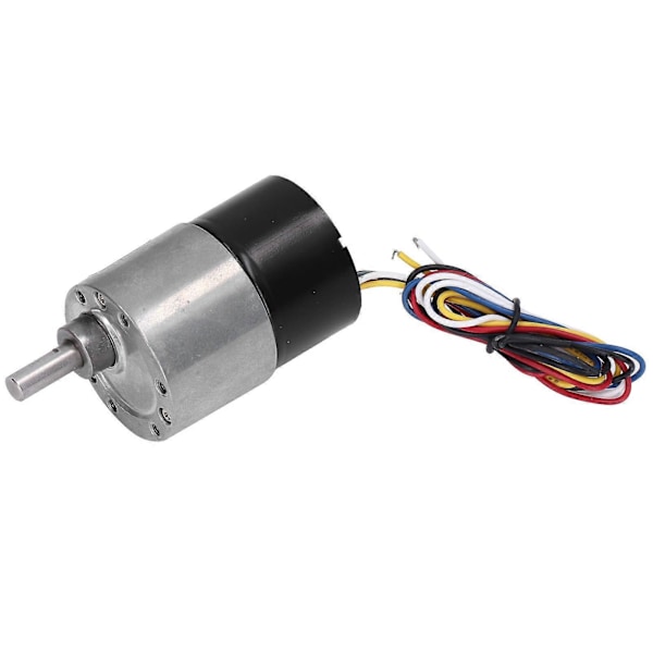 Växelmotor Hastighetsreduktion Borstlös D-axel Lågt Ljud CW CCW Rotation Växelmotor DC12V22RPM
