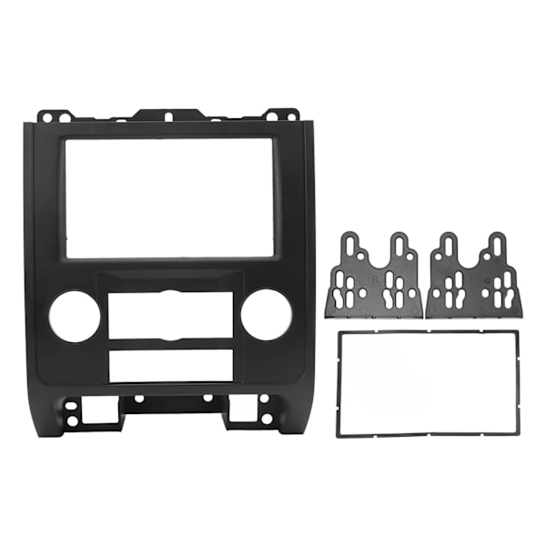 Dobbel DIN-installasjonssett for dashbord, radiostereo, monteringssett, erstatning for Ford Escape 2009 og senere