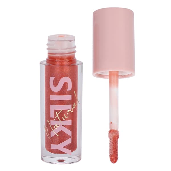 Pudaier Glitter Lipquid Läppstift NonStick Cup Hydrating Long Lasting Lip Gloss Makeup 3.5g(14 )