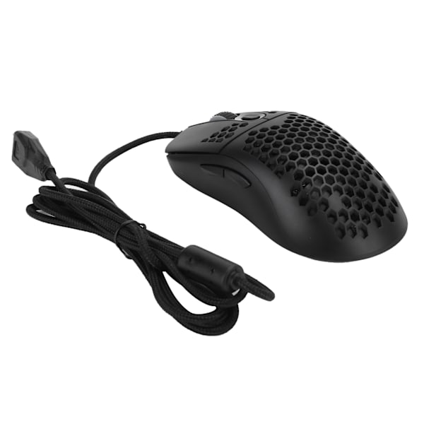 HXSJX600 Mus Gamer Trådbunden Hål Datormus RGB DPI 800/1600/2400/3200/4800/6400