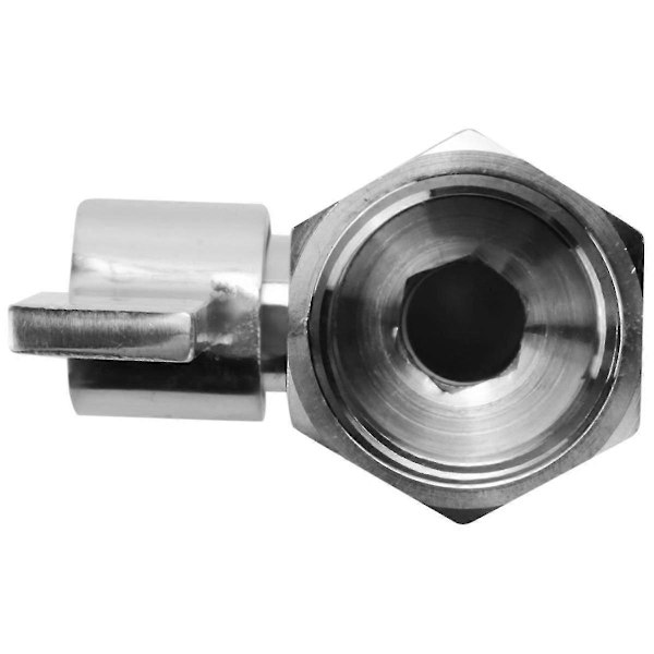 304 Rostfritt Stål Mini Kulventil (1/2 Tum Hona x Hane) NPT-gänga, Vattenflödesregulator Huvudkontrollventil