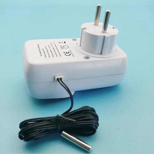 TUYA WIFI Smart Temperature Controller Socket with Sensor Smart Thermostat 16A Remote Control EU Plug