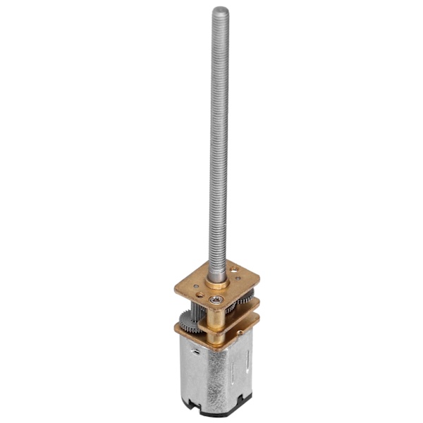 DC 6V lineaarivaihteistomoottorin lyijyruuvivaihdelaatikko M3x55mm 90 rpm kodinkonerobotille