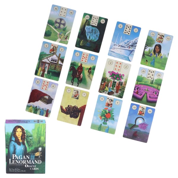 Party Tarotkortlek Bärbar Ödesdivinationskort Framtidsberättande Brädspel Present