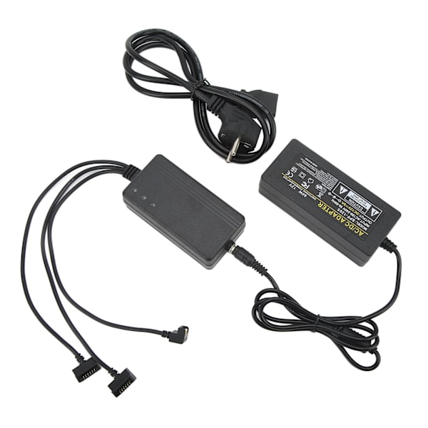 3 i 1 Batterioplader Quadruple Beskyttelse Dobbelt Formål Intelligent Multi Batterioplader til DJI EU Stik 100‑240V