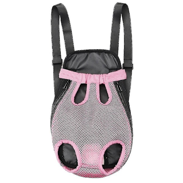 Justerbar husdjursryggsäck för katter och hundar - XL-storlek, rosa