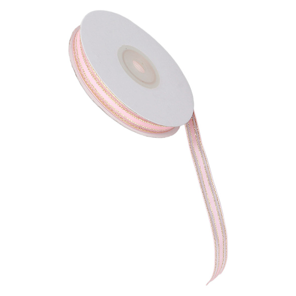 Satinband Polyester DIY Alla hjärtans dag Bröllop Chiffonband för presentinslagning Hårtillbehör 0,4 tum 04#